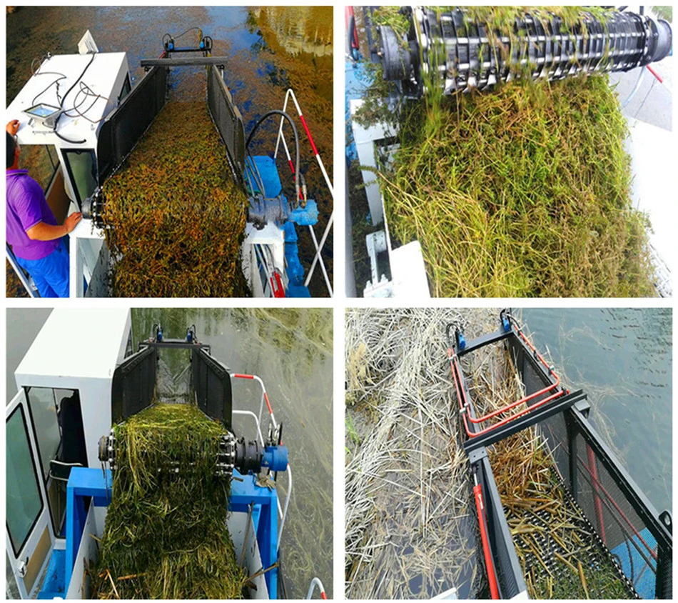 China Water Surface Floating Rubbish Cleaning Boat for Protect Environment