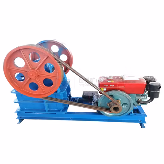 Primary Crushing Rock Hard Stone 60tph 100tph Diesel/Electric Mining Machinery Jaw Crusher
