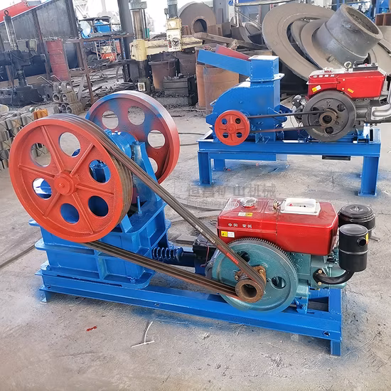Primary Crushing Rock Hard Stone 60tph 100tph Diesel/Electric Mining Machinery Jaw Crusher