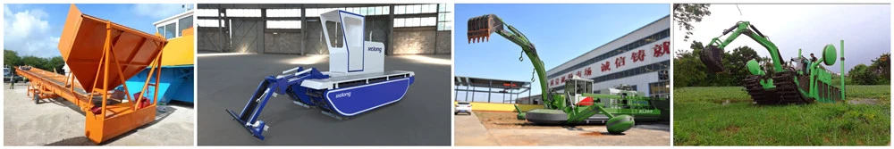 Floating Machines/Trash Debris-Skimmer Boat/Mowing and Working Boat