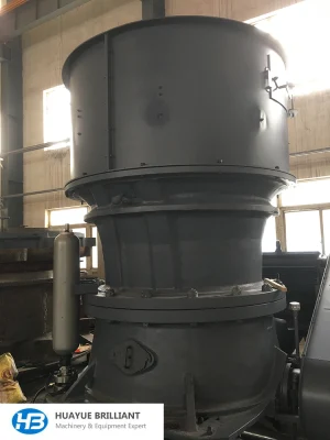 Trituradora de cono hidráulica de un solo cilindro de gran capacidad para planta de trituración de agregados